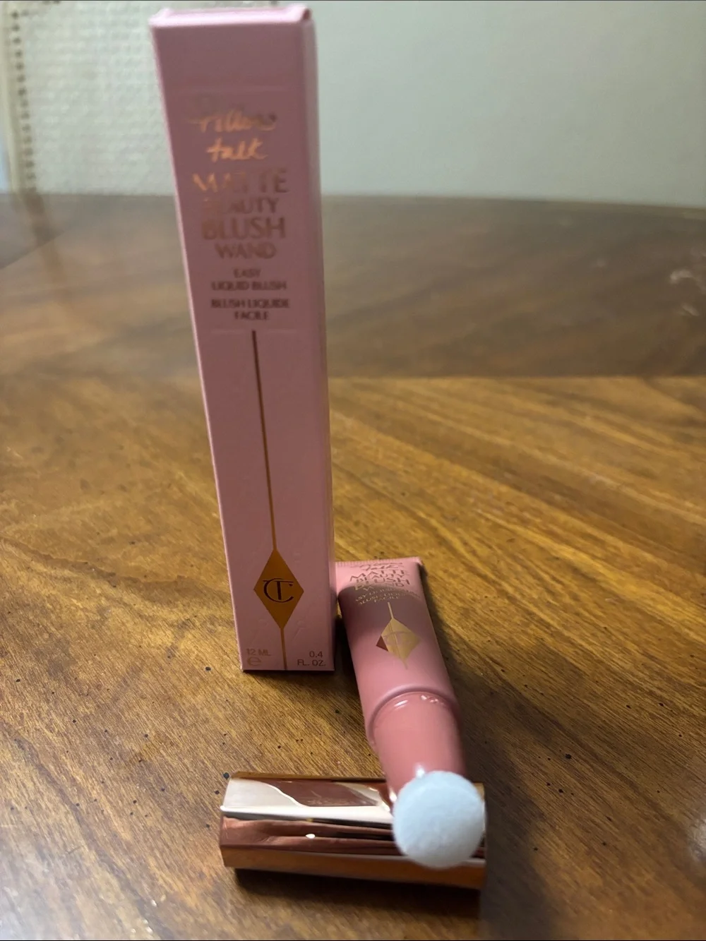 Charlotte Tilbury Matte Beauty Blush Wand — Pillow Talk